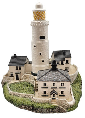 Vintage 1993 The Danbury Mint Start Point Lighthouse, Dartmouth England Figure.
